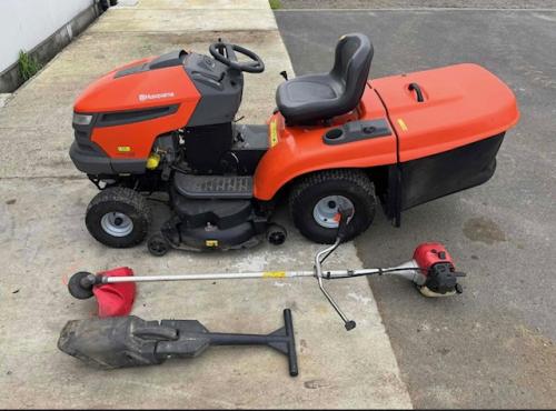 Autoportée Husqvarna CTH 200+ débroussailleuse#