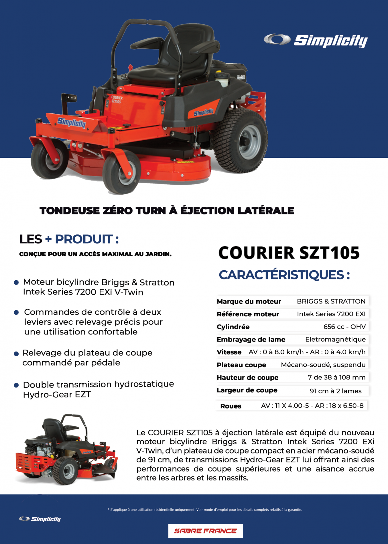 COURIER SZT105 SD